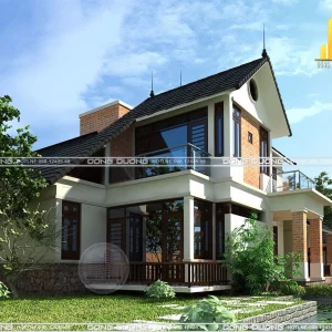 Thông tin dự án thiết kế biệt thự nhà vườn kiểu châu Âu