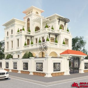 Nhà Phố 3,5m x 15m thiết kế theo phong cách tân cổ điển tại Hai Bà Trưng