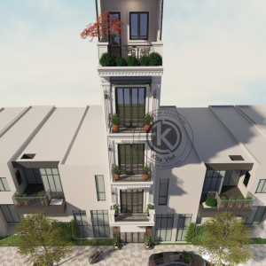 Nhà Phố 3,5m x 15m thiết kế theo phong cách tân cổ điển tại Hai Bà Trưng