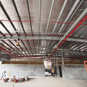 Dự Án Thi Công Hệ Thống PCCC Nhà Xưởng Tại Việt Hòa, Hải Phòng