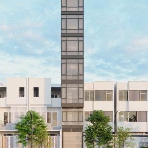 Thiết Kế Nhà Phố Hiện Đại Nguyên Hồng